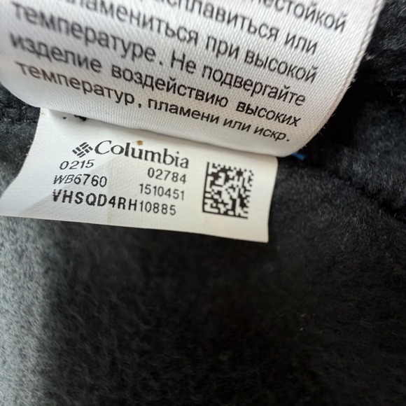 Columbia‎ Women's XL Full-Zip Fleece Jacket Black - Picture 7 of 8